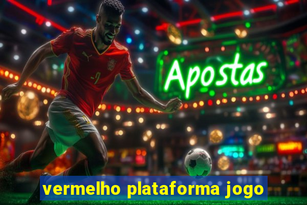 vermelho plataforma jogo